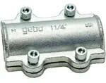 Gebo - Temperguss-dichtschelle Abdichtschelle Leckschelle 1 1/2" &Oslash; Innen 48,3mm