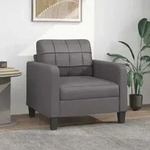 Sessel Grau 60 Cm Kunstleder Vidaxl