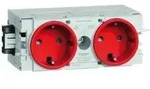Tehalit - Hager Gs20003020 Br&uuml;stungskanal Einsteckmodul (b X H X T) 120 X 50 X 61 Mm