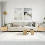 Couchtische 2 Stk. Sonoma-eiche 50x50x40 Cm Holzwerkstoff - Vidaxl