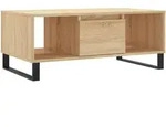 Couchtisch Sonoma-eiche 90x50x36,5 Cm Holzwerkstoff Vidaxl