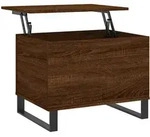 Couchtisch Braun Eichen-optik 60x44,5x45 Cm Holzwerkstoff Vidaxl