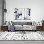 Vidaxl - Couchtische 2 Stk. Braun Eichen-optik 50x50x40 Cm Holzwerkstoff