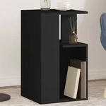 Vidaxl - Beistelltisch Schwarz 35x35x60 Cm Holzwerkstoff