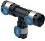 Geberit - Flowfit T-st&uuml;ck Reduziert, D 25mm, D1 20mm, D2 25mm, Werkstoff Ppsu