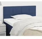 Kopfteil Blau 90x5x78/88 Cm Stoff Vidaxl