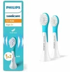 Philips Sonicare For Kids Hx6032/90 Schallzahnb&uuml;rstenk&ouml;pfe, Blau/wei&szlig;