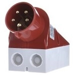 Mennekes Cee-stecker Rot 32a 400v Ip44