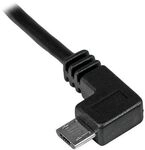 Startech.com Micro Usb Lade/sync-kabel - St/st - Micro Usb Linksgewinkelt - 1m
