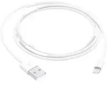Apple Usb-kabel Usb 2.0 Usb-a Stecker, Apple Lightning Stecker 1.00 M Wei&szlig; 