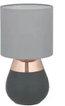 Relaxdays - Nachttischlampe Touch Dimmbar, Moderne Touch Lampe, 3 Stufen, E14,