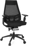 B&uuml;rostuhl / Drehstuhl Genidia Smart Black Netz Schwarz Hjh Office