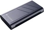 External Ssd Drive - Verbatim - Turbometal - 2 Tb - Gray