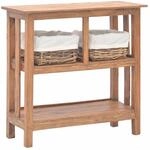 Konsolentisch Massives Mahagoniholz 69x28x70 Cm Vidaxl