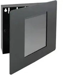 Hmf 1050-02 Schl&uuml;sselkasten Fotorahmen Mit 5 Haken, 22 X 20 X 5 Cm, Schwarz