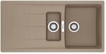 Franke Einbausp&uuml;le Centro 651-100 Fragranit Cashmere, Drehknopfventil