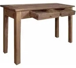 Konsolentisch Aus Massivem Recyclingholz 123x42x75 Cm