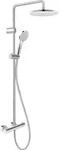 Duschsystem Duravit Universal, Mit 3 Strahlarten (rain, Intense Rain, Soft Rain),