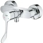 Eurosmart Einhand-brausebatterie, Wandmontage, Langer Metallhebel,