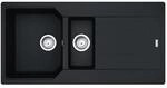 Franke Einbausp&uuml;le Urban Ubg 651-100 Fragranit Black Matt