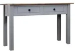 Konsolentisch Grau 110x40x72 Cm Kiefernholz Panama Vidaxl