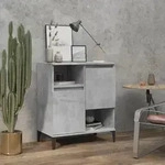 Sideboard Betongrau 60x35x70 Cm Holzwerkstoff Vidaxl
