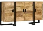 Sideboard Massivholz Mango 150x40x80 Cm Vidaxl