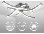 Deckenleuchte 42,5x42,5 Cm - 17,2w, 1800lm, Led, Neutralwei&szlig;, Matt-nickel