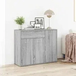 Sideboard Grau Sonoma 88x30x70 Cm Holzwerkstoff Vidaxl