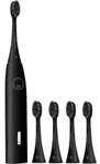 Happybrush Eco Vibe 3 Starterkit + 4 Refills Schallzahnb&uuml;rste Schwarz