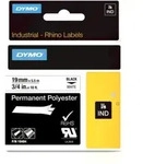 Dymo - Schriftband Band-b.19mm Band-l.5,5m Permanentes Polyesterband Schwarz Auf