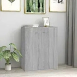 Sideboard Grau Sonoma 60x30x75 Cm Holzwerkstoff Vidaxl