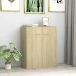 Sideboard Sonoma-eiche 60x30x75 Cm Holzwerkstoff Vidaxl