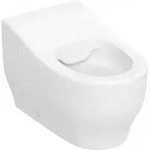 Bambini Stand-wc F&uuml;r Kleinkinder Tiefsp&uuml;ler Rimfree, H&ouml;he 24cm, Wei&szlig; - Geberit