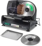 Sommertal Allesschneider As190 Dual 200 W Edelstahlmesser Mit Wellenschliff Und