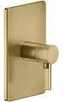 Gessi Inciso Dusche Fertigmontageset, Einhebelmischer Ohne