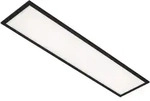 Briloner - Simple Led Panel, Neutralwei&szlig;es Licht, Schwarz, 100 X 25 X 6 Cm