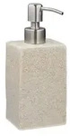 Relaxdays Seifenspender, 200 Ml, Nachf&uuml;llbar, Bad, Wc, K&uuml;che,