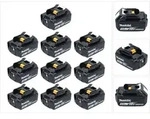 Makita - 10er Pack 18v Li-ion Lxt 3.0 Ah Akkus Mit Ladestandsanzeige Bl1830b