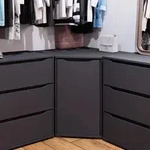 Kommode Ruben, Anthrazit, 78 X 76.6 Cm, Vicco
