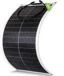 Eco-worthy - 100w 12v Solarpanel Flexibel Monokristallines Solarpanel, Solarmodul Mit