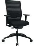 Topstar - B&uuml;rodrehstuhl M.synchr.-techn.schwarz/schwarz 420-540mm