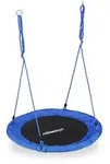 Relaxdays - Nestschaukel, Rund, F&uuml;r Kinder & Erwachsene, Verstellbar, &Oslash; 90 Cm,