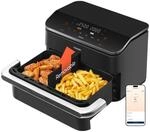Cosori Dualblaze Twinfry Schwarz Hei&szlig;luftfritteuse