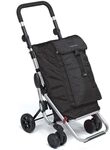 Foppapedretti Go Up Aluminium, Schwarz Trolley-tasche