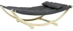 Xxl Schwebebett Lounge Bed Schwebeliege Anthracite Inkl. Holzgestell - Amazonas