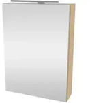Fackelmann - Sbc Spiegelschrank 50 Sandeiche - Rechtsanschlag