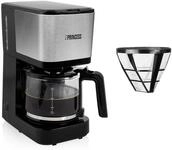Princess - Kaffeemaschine Mit Glaskanne F&uuml;r 12 Tassen & 2x Permanentfilter