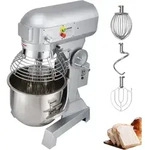 Vevor - Teigknetmaschine K&uuml;chenmaschine, 15 Qt Edelstahl Teigmixer, 600 W,