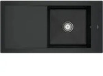 Vb Einbausp&uuml;le Timeline 60 679001 1000x510mm Rechteck Pure Black